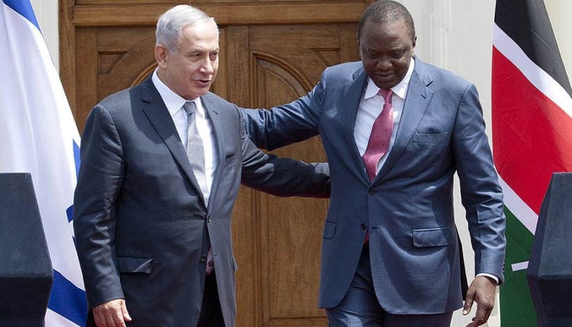 Binyamin Netanyahu v Afrike