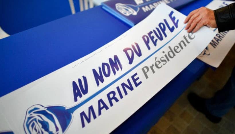 pravyh radikalov Marin Le Pen