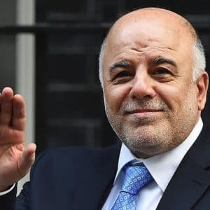 Premer ministr Iraka Hajdar al Abadi x
