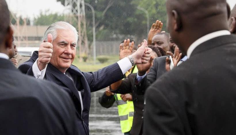 vizit Reksa Tillersona v Afriku