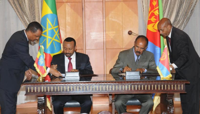 Efiopiya i Eritreya zaklyuchili mirnyj dogovor
