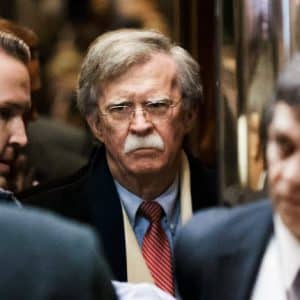 Advisor to the US President for National Security Bolton x