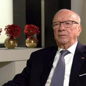 prezident Tunisa Bedzhi Kaid es Sebsi x
