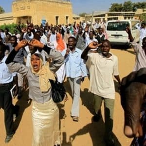 uchastie zhenshhin v sudanskih protestah  x
