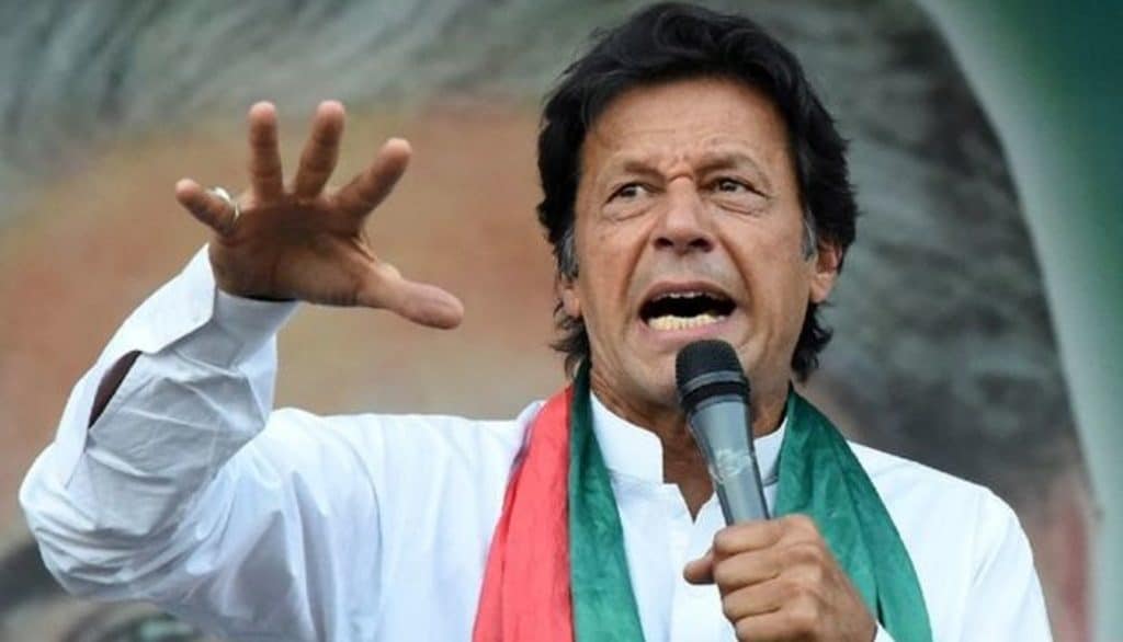 premer ministr Pakistana Imran Han