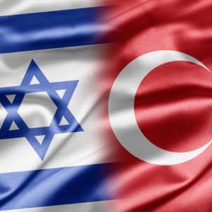 israel turkey flags x