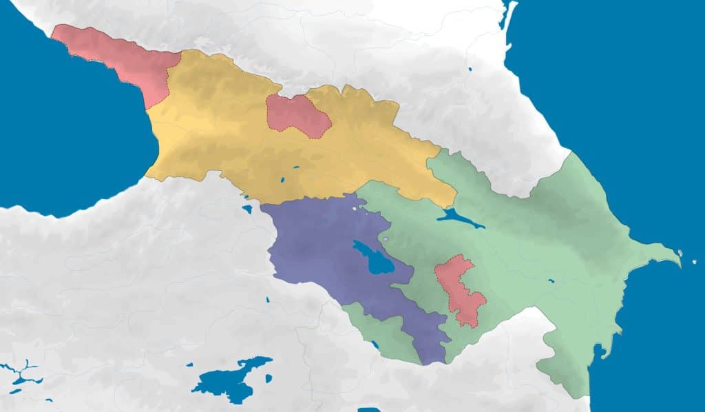 Russia in the caucasus x