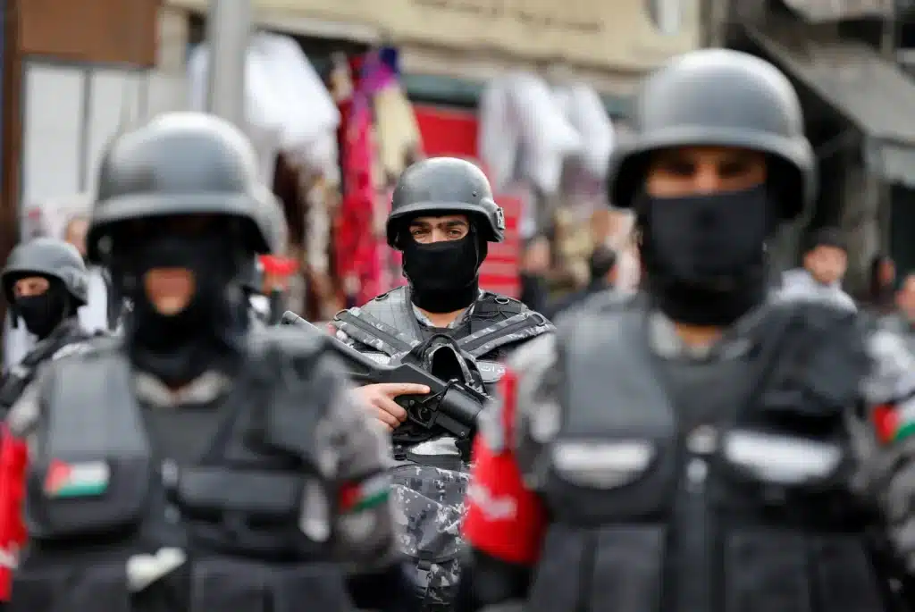 jordan police  x