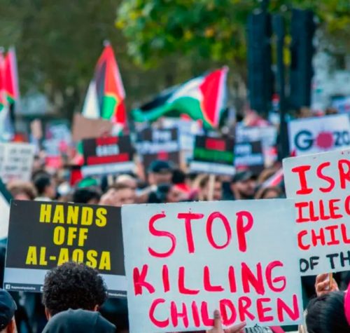 protest gaza x